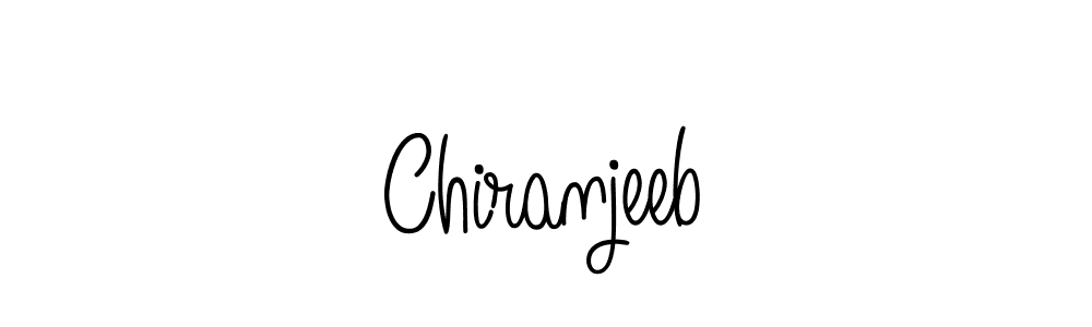 Also we have Chiranjeeb name is the best signature style. Create professional handwritten signature collection using Angelique-Rose-font-FFP autograph style. Chiranjeeb signature style 5 images and pictures png