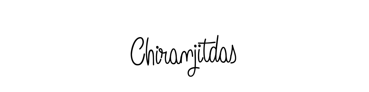 Also we have Chiranjitdas name is the best signature style. Create professional handwritten signature collection using Angelique-Rose-font-FFP autograph style. Chiranjitdas signature style 5 images and pictures png