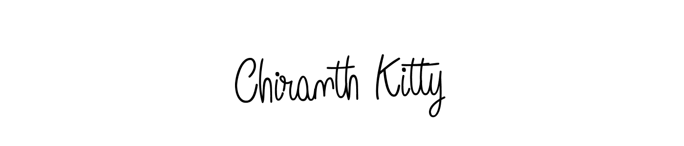 Check out images of Autograph of Chiranth Kitty name. Actor Chiranth Kitty Signature Style. Angelique-Rose-font-FFP is a professional sign style online. Chiranth Kitty signature style 5 images and pictures png