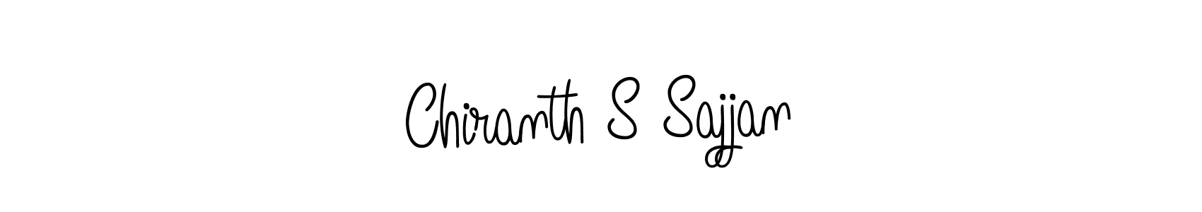 How to make Chiranth S Sajjan signature? Angelique-Rose-font-FFP is a professional autograph style. Create handwritten signature for Chiranth S Sajjan name. Chiranth S Sajjan signature style 5 images and pictures png