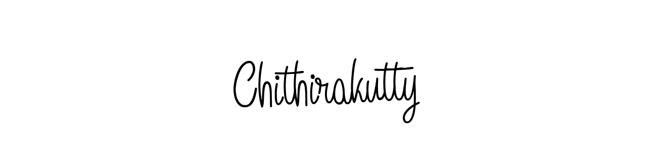 Also we have Chithirakutty name is the best signature style. Create professional handwritten signature collection using Angelique-Rose-font-FFP autograph style. Chithirakutty signature style 5 images and pictures png