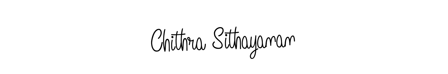 Also we have Chithra Sithayanan name is the best signature style. Create professional handwritten signature collection using Angelique-Rose-font-FFP autograph style. Chithra Sithayanan signature style 5 images and pictures png
