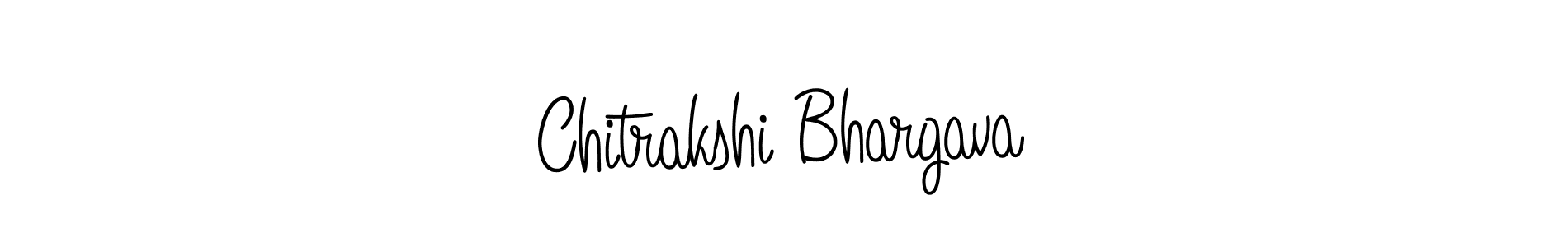 Chitrakshi Bhargava stylish signature style. Best Handwritten Sign (Angelique-Rose-font-FFP) for my name. Handwritten Signature Collection Ideas for my name Chitrakshi Bhargava. Chitrakshi Bhargava signature style 5 images and pictures png