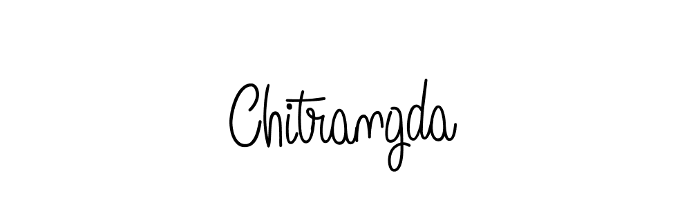 Make a beautiful signature design for name Chitrangda. With this signature (Angelique-Rose-font-FFP) style, you can create a handwritten signature for free. Chitrangda signature style 5 images and pictures png