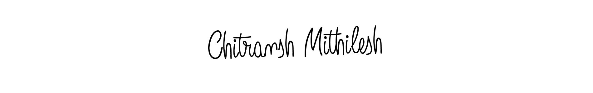Make a beautiful signature design for name Chitransh Mithilesh. Use this online signature maker to create a handwritten signature for free. Chitransh Mithilesh signature style 5 images and pictures png