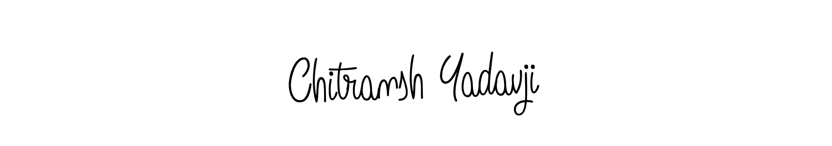 if you are searching for the best signature style for your name Chitransh Yadavji. so please give up your signature search. here we have designed multiple signature styles  using Angelique-Rose-font-FFP. Chitransh Yadavji signature style 5 images and pictures png