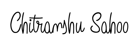 It looks like you need a new signature style for name Chitranshu Sahoo. Design unique handwritten (Angelique-Rose-font-FFP) signature with our free signature maker in just a few clicks. Chitranshu Sahoo signature style 5 images and pictures png