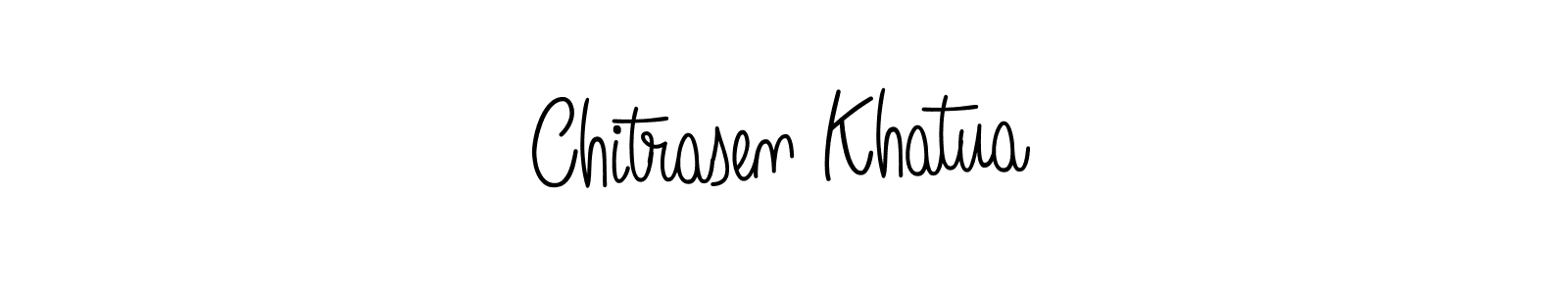 Chitrasen Khatua stylish signature style. Best Handwritten Sign (Angelique-Rose-font-FFP) for my name. Handwritten Signature Collection Ideas for my name Chitrasen Khatua. Chitrasen Khatua signature style 5 images and pictures png