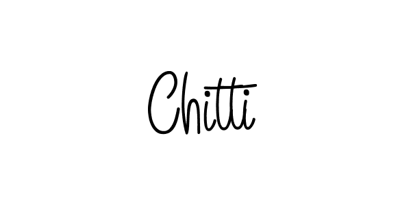 How to make Chitti name signature. Use Angelique-Rose-font-FFP style for creating short signs online. This is the latest handwritten sign. Chitti signature style 5 images and pictures png