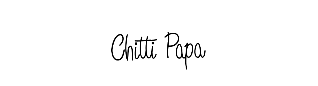 if you are searching for the best signature style for your name Chitti Papa. so please give up your signature search. here we have designed multiple signature styles  using Angelique-Rose-font-FFP. Chitti Papa signature style 5 images and pictures png