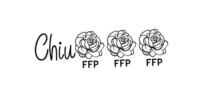 The best way (Angelique-Rose-font-FFP) to make a short signature is to pick only two or three words in your name. The name Chiu143 include a total of six letters. For converting this name. Chiu143 signature style 5 images and pictures png