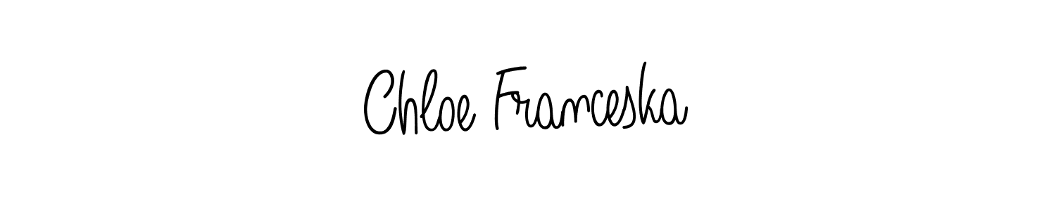 Here are the top 10 professional signature styles for the name Chloe Franceska. These are the best autograph styles you can use for your name. Chloe Franceska signature style 5 images and pictures png