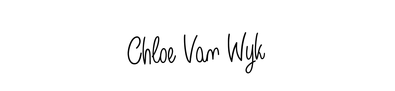 Make a beautiful signature design for name Chloe Van Wyk. Use this online signature maker to create a handwritten signature for free. Chloe Van Wyk signature style 5 images and pictures png