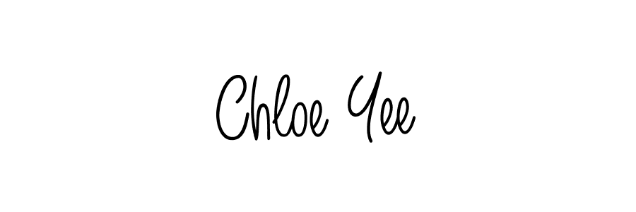 Make a beautiful signature design for name Chloe Yee. Use this online signature maker to create a handwritten signature for free. Chloe Yee signature style 5 images and pictures png