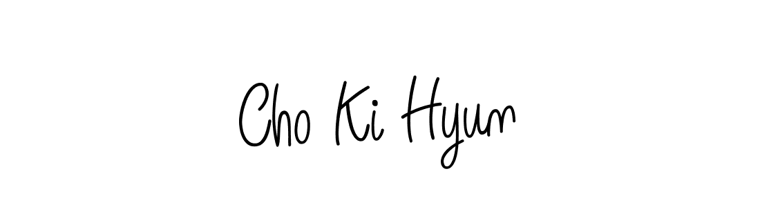 Also we have Cho Ki Hyun name is the best signature style. Create professional handwritten signature collection using Angelique-Rose-font-FFP autograph style. Cho Ki Hyun signature style 5 images and pictures png