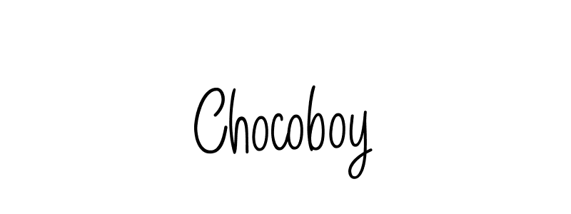 Create a beautiful signature design for name Chocoboy. With this signature (Angelique-Rose-font-FFP) fonts, you can make a handwritten signature for free. Chocoboy signature style 5 images and pictures png