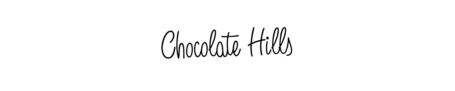 This is the best signature style for the Chocolate Hills name. Also you like these signature font (Angelique-Rose-font-FFP). Mix name signature. Chocolate Hills signature style 5 images and pictures png