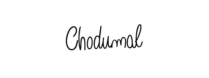 You should practise on your own different ways (Angelique-Rose-font-FFP) to write your name (Chodumal) in signature. don't let someone else do it for you. Chodumal signature style 5 images and pictures png