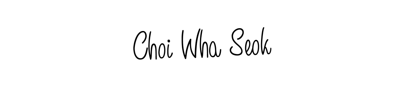 Once you've used our free online signature maker to create your best signature Angelique-Rose-font-FFP style, it's time to enjoy all of the benefits that Choi Wha Seok name signing documents. Choi Wha Seok signature style 5 images and pictures png