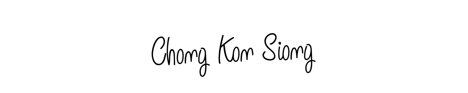 It looks lik you need a new signature style for name Chong Kon Siong. Design unique handwritten (Angelique-Rose-font-FFP) signature with our free signature maker in just a few clicks. Chong Kon Siong signature style 5 images and pictures png