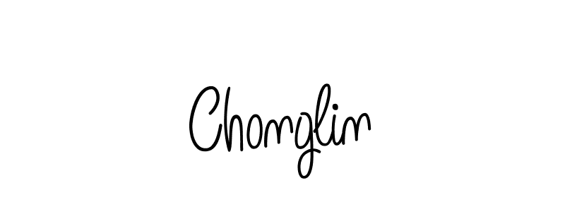 Make a beautiful signature design for name Chonglin. Use this online signature maker to create a handwritten signature for free. Chonglin signature style 5 images and pictures png