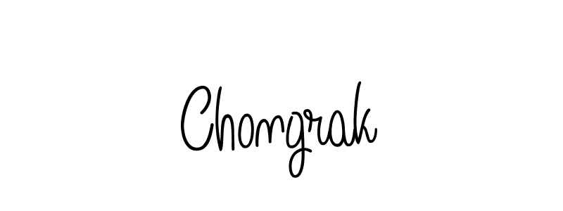 Create a beautiful signature design for name Chongrak. With this signature (Angelique-Rose-font-FFP) fonts, you can make a handwritten signature for free. Chongrak signature style 5 images and pictures png