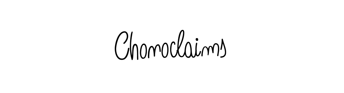 How to make Chonoclaims signature? Angelique-Rose-font-FFP is a professional autograph style. Create handwritten signature for Chonoclaims name. Chonoclaims signature style 5 images and pictures png