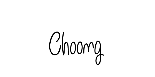 Design your own signature with our free online signature maker. With this signature software, you can create a handwritten (Angelique-Rose-font-FFP) signature for name Choong. Choong signature style 5 images and pictures png