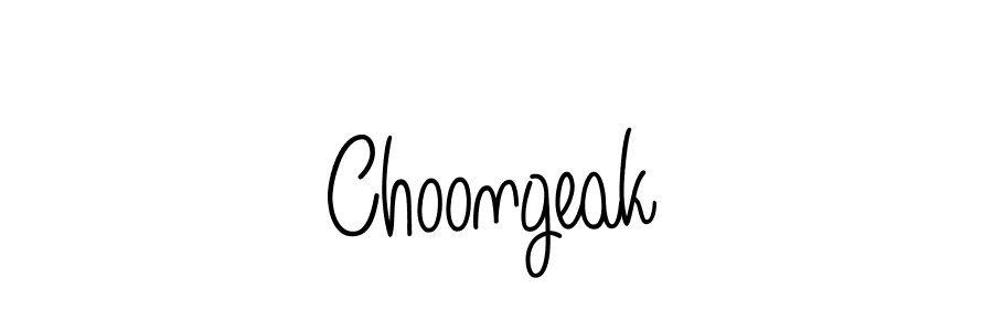 Once you've used our free online signature maker to create your best signature Angelique-Rose-font-FFP style, it's time to enjoy all of the benefits that Choongeak name signing documents. Choongeak signature style 5 images and pictures png