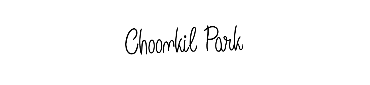 Angelique-Rose-font-FFP is a professional signature style that is perfect for those who want to add a touch of class to their signature. It is also a great choice for those who want to make their signature more unique. Get Choonkil Park name to fancy signature for free. Choonkil Park signature style 5 images and pictures png