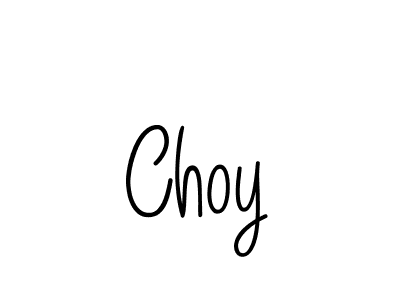 Choy stylish signature style. Best Handwritten Sign (Angelique-Rose-font-FFP) for my name. Handwritten Signature Collection Ideas for my name Choy. Choy signature style 5 images and pictures png