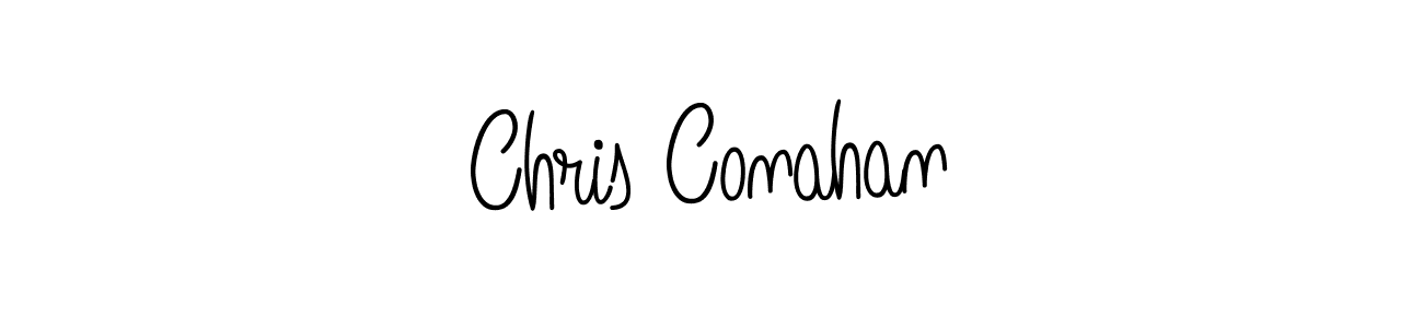 How to make Chris Conahan name signature. Use Angelique-Rose-font-FFP style for creating short signs online. This is the latest handwritten sign. Chris Conahan signature style 5 images and pictures png