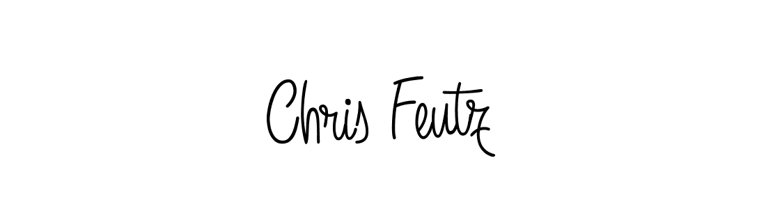 How to make Chris Feutz name signature. Use Angelique-Rose-font-FFP style for creating short signs online. This is the latest handwritten sign. Chris Feutz signature style 5 images and pictures png