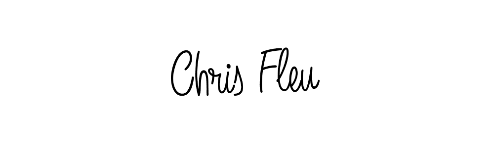 You should practise on your own different ways (Angelique-Rose-font-FFP) to write your name (Chris Fleu) in signature. don't let someone else do it for you. Chris Fleu signature style 5 images and pictures png