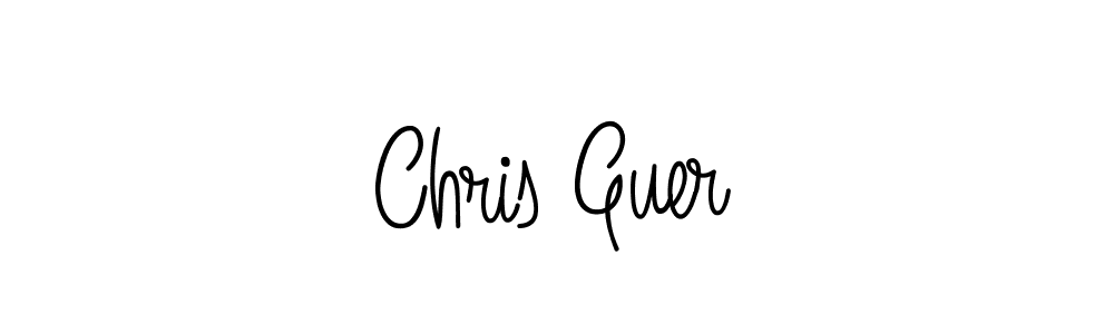 Design your own signature with our free online signature maker. With this signature software, you can create a handwritten (Angelique-Rose-font-FFP) signature for name Chris Guer. Chris Guer signature style 5 images and pictures png