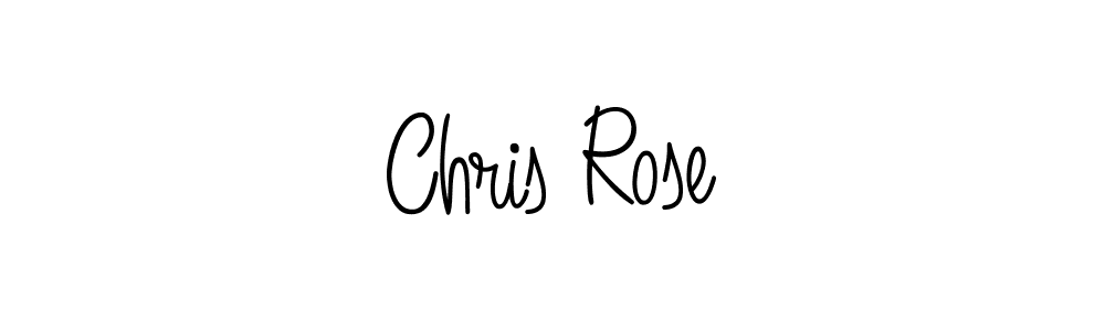 Use a signature maker to create a handwritten signature online. With this signature software, you can design (Angelique-Rose-font-FFP) your own signature for name Chris Rose. Chris Rose signature style 5 images and pictures png