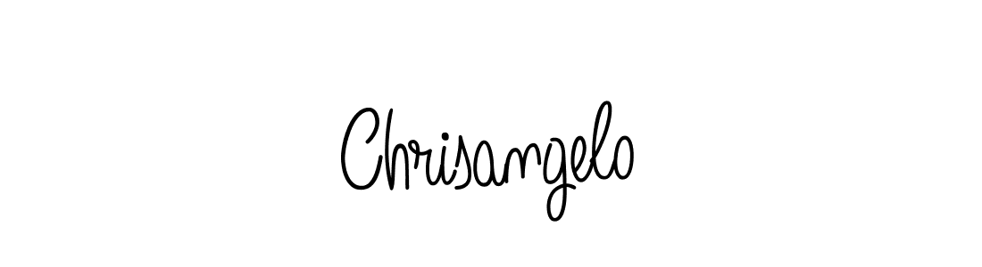 How to make Chrisangelo name signature. Use Angelique-Rose-font-FFP style for creating short signs online. This is the latest handwritten sign. Chrisangelo signature style 5 images and pictures png