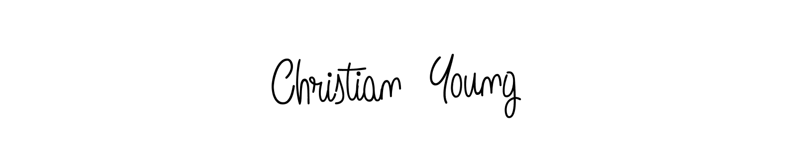 How to make Christian  Young signature? Angelique-Rose-font-FFP is a professional autograph style. Create handwritten signature for Christian  Young name. Christian  Young signature style 5 images and pictures png