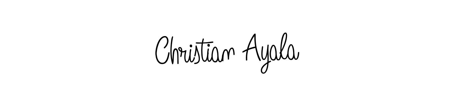 It looks lik you need a new signature style for name Christian Ayala. Design unique handwritten (Angelique-Rose-font-FFP) signature with our free signature maker in just a few clicks. Christian Ayala signature style 5 images and pictures png