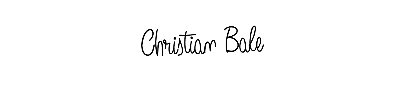 How to make Christian Bale name signature. Use Angelique-Rose-font-FFP style for creating short signs online. This is the latest handwritten sign. Christian Bale signature style 5 images and pictures png
