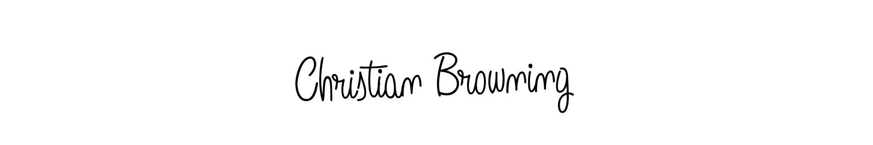 How to Draw Christian Browning signature style? Angelique-Rose-font-FFP is a latest design signature styles for name Christian Browning. Christian Browning signature style 5 images and pictures png