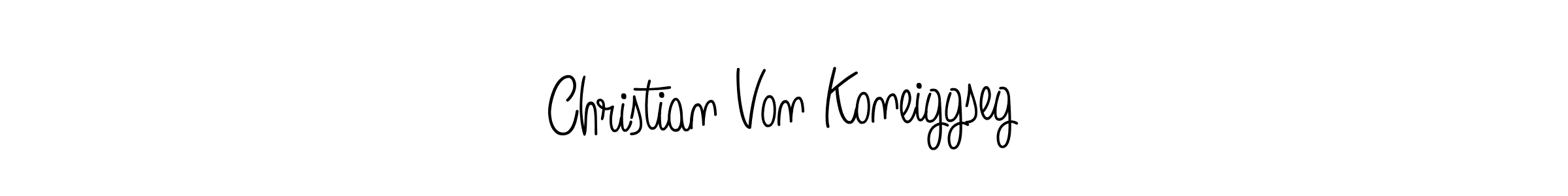 This is the best signature style for the Christian Von Koneiggseg name. Also you like these signature font (Angelique-Rose-font-FFP). Mix name signature. Christian Von Koneiggseg signature style 5 images and pictures png