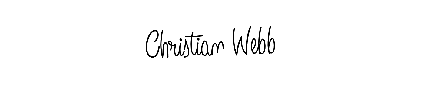 How to Draw Christian Webb signature style? Angelique-Rose-font-FFP is a latest design signature styles for name Christian Webb. Christian Webb signature style 5 images and pictures png