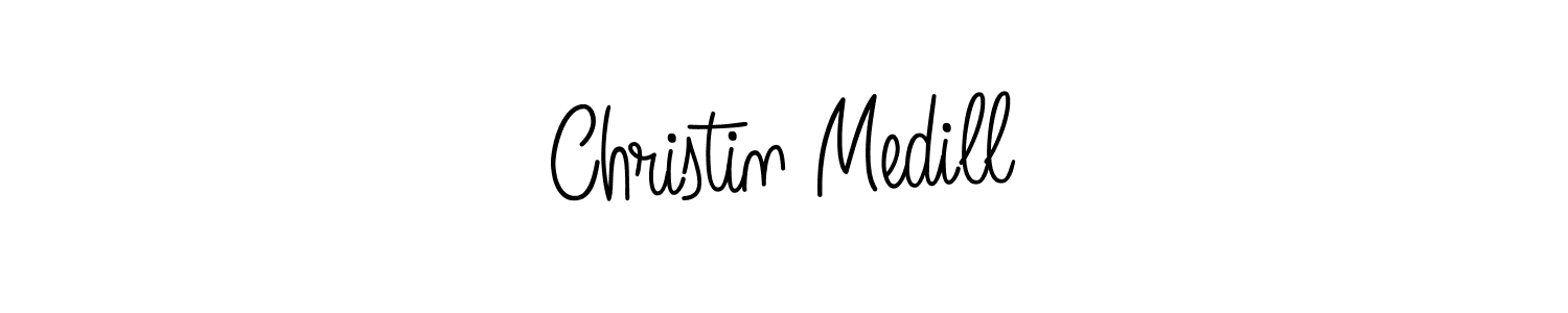 Once you've used our free online signature maker to create your best signature Angelique-Rose-font-FFP style, it's time to enjoy all of the benefits that Christin Medill name signing documents. Christin Medill signature style 5 images and pictures png