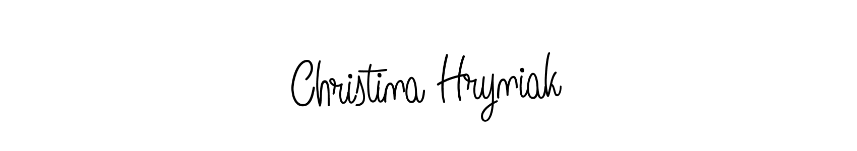 This is the best signature style for the Christina Hryniak name. Also you like these signature font (Angelique-Rose-font-FFP). Mix name signature. Christina Hryniak signature style 5 images and pictures png