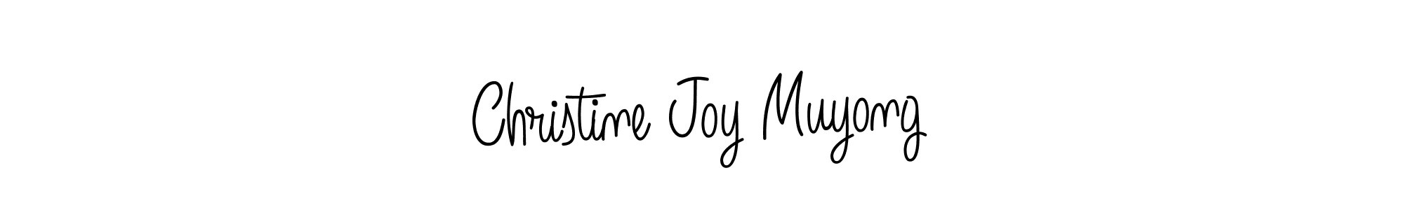 Also You can easily find your signature by using the search form. We will create Christine Joy Muyong name handwritten signature images for you free of cost using Angelique-Rose-font-FFP sign style. Christine Joy Muyong signature style 5 images and pictures png