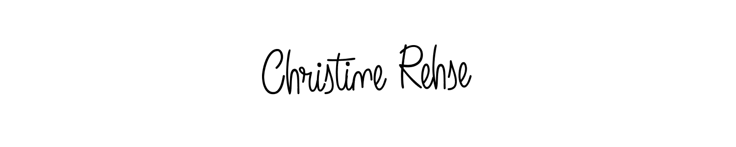 How to Draw Christine Rehse signature style? Angelique-Rose-font-FFP is a latest design signature styles for name Christine Rehse. Christine Rehse signature style 5 images and pictures png