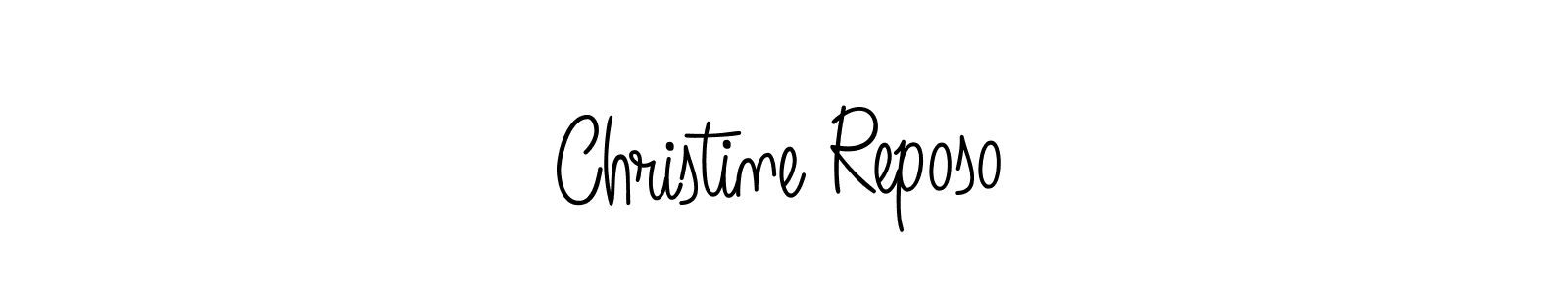 Also You can easily find your signature by using the search form. We will create Christine Reposo name handwritten signature images for you free of cost using Angelique-Rose-font-FFP sign style. Christine Reposo signature style 5 images and pictures png
