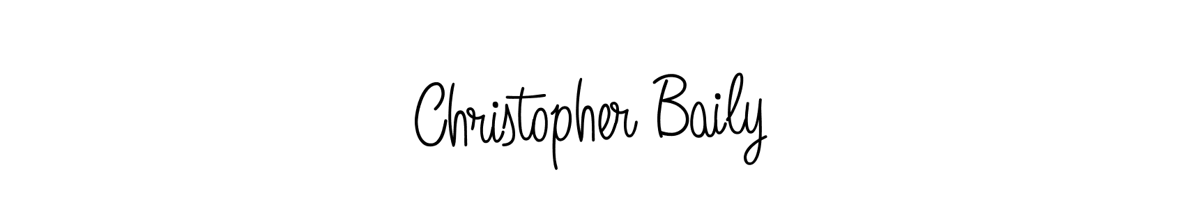 How to make Christopher Baily signature? Angelique-Rose-font-FFP is a professional autograph style. Create handwritten signature for Christopher Baily name. Christopher Baily signature style 5 images and pictures png