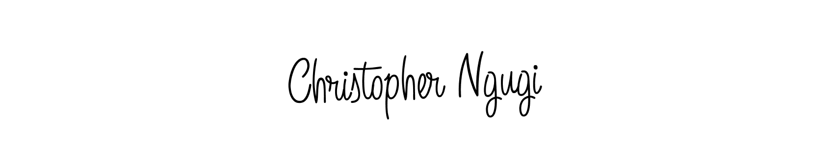 Also we have Christopher Ngugi name is the best signature style. Create professional handwritten signature collection using Angelique-Rose-font-FFP autograph style. Christopher Ngugi signature style 5 images and pictures png